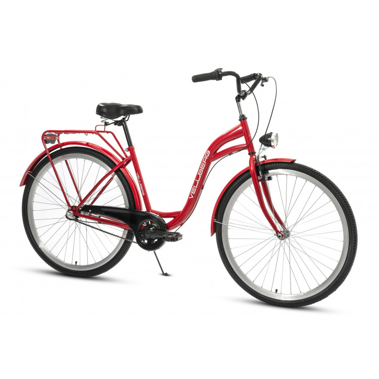 Mestský bicykel Vellberg NEXUS 26" 3 prevodový červený 